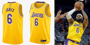 Chollo Camiseta Nike Lakers Icon Edition de Lebron James