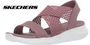 Chollo Sandalias Skechers Ultra Flex-Neon Star para mujer