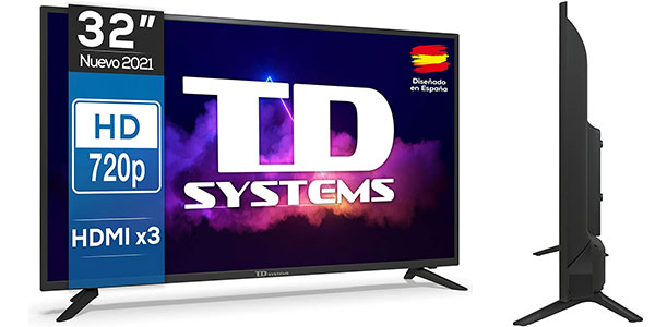 Chollo Televisor TD Systems K32DLG12H HD de 32"