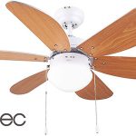 Chollo Ventilador de techo con luz Cecotec EnergySilence Aero 360 de 50 W