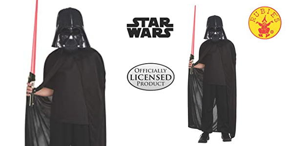 Máscara de Darth Vader y capa (Rubies 1198) oficial de Disney Star Wars barata en Amazon