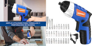 Destornillador inalámbrico SORAKO D2 + 30 accesorios