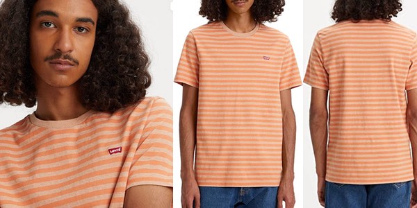 Chollo Camiseta Levi's Sleek Brandied Melon para hombre