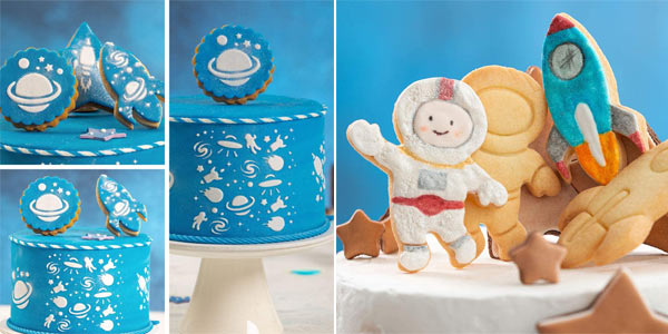 Set x2 Cortadores de galletas Decora Space 0255054 en plástico en Amazon
