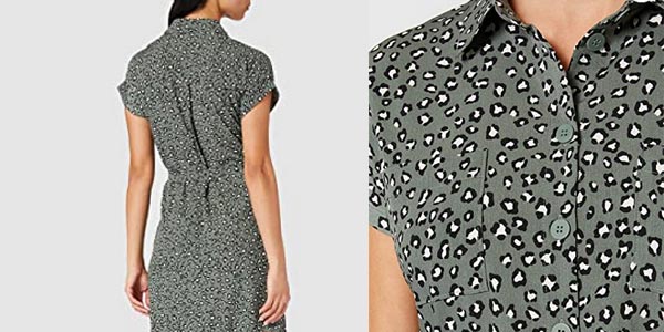 Vestido camisero Only Onlhannover S/S Shirt Dress de manga corta para mujer en Amazon
