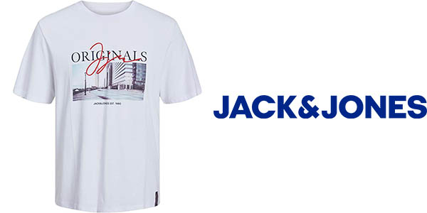Camiseta Jack & Jones Jorjoshua Photo tee SS para hombre