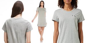 Camisón Calvin Klein S/S Nightshirt para mujer barato en Amazon