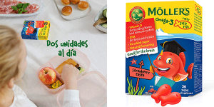 Chollo Omega 3 Moller’s para niños de 32 cápsulas