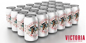 Chollo Pack de 24 latas de cerveza Victoria de 33 cl