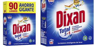 Dixan Total detergente polvo lavadora chollo