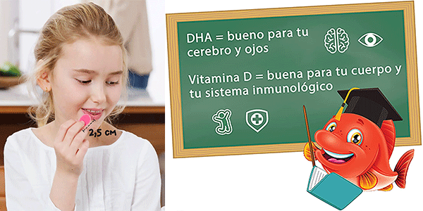 Omega 3 Moller’s para niños de 32 cápsulas barato