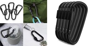 Pack x5 Mosquetón de Aluminio Gold Lion Gear baratos en Amazon