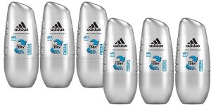 Pack x6 Desodorante antitranspirante Adidas Fresh Anti-perspirant Roll-on para hombre barato en Amazon