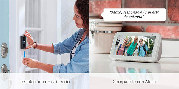 Echo Show 5 (2ª Gen) + Ring Video Doorbell Wired