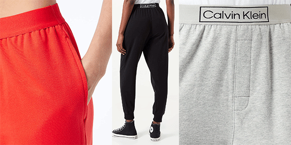 Pantalón jogger Calvin Klein para mujer barato