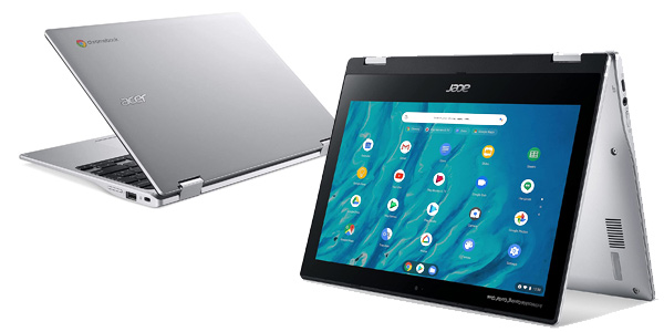 Portátil 2 en 1 Acer Chromebook Spin 311 (MTK MT8183, 4GB RAM, 32GB eMMc) en Amazon