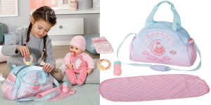 Bolso cambiador Baby Annabell para muñecas barato en Amazon