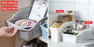 Cajas organizadoras bajo fregadero Via Lente baratas en AliExpress