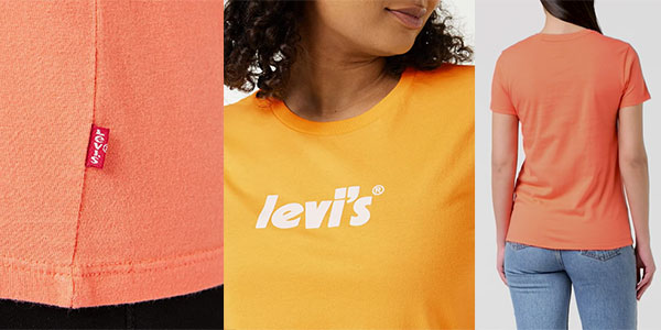Camiseta Levi's Poster logo para mujer barata