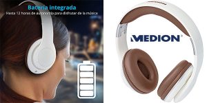 Chollo Auriculares Medion P62014 con Bluetooth 5.0