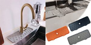 Chollo Protector y escurridor del grifo del fregadero