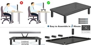 Chollo Soporte elevador Bontec para monitor