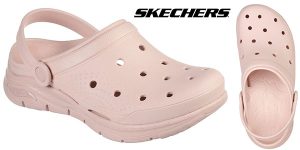 Chollo Zuecos Skechers Foamies: Arch Fit para mujer