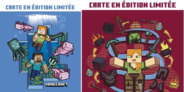 Colección de 10 + 1 Paquetes de cromos Panini Minecraft (55 pegatinas en total) en Amazon