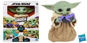 Baby Yoda Star Wars Galactic Snackin’ Grogu con 4 accesorios interactivos barato en Amazon