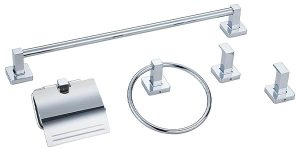 Juego x5 accesorios de baño modelo Derby