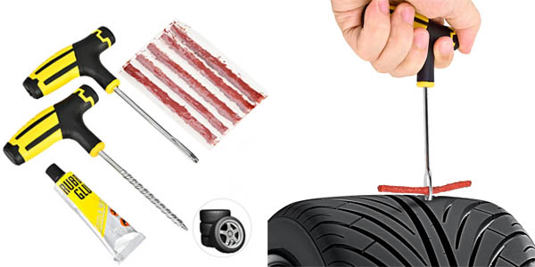 ▷ Chollo Kit antipinchazos para neumáticos por sólo 5,64€ con envío gratis  (-52%)