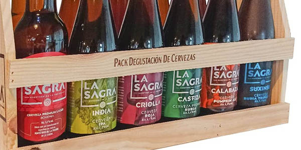 La Sagra Pack degustación cervezas oferta