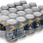 Pack x24 latas El Aguila Cerveza Lager Especial Dorada de 33 cl barato en Amazon