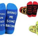 Pack x4 pares calcetines divertidos "If You Can Read This"