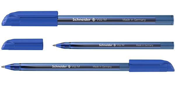 Pack x50 bolígrafos Schneider Vizz M en Amazon