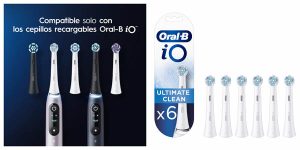 Pack x6 Recambios Oral-B iO Ultimate Clean