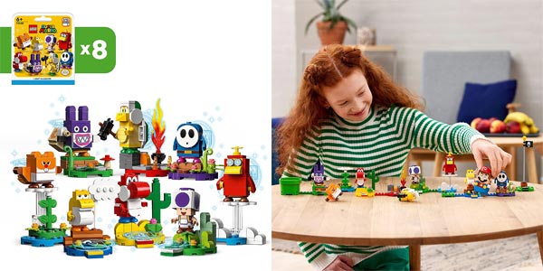 Pack Personajes coleccionables Super Mario LEGO 71410 en Amazon