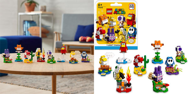 Pack Personajes coleccionables Super Mario LEGO 71410 barato en Amazon
