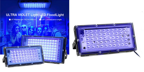 Panel Luces LED UV ALIEN negras de 220V EU PLUG en diferentes potencias barato en Aliexpress