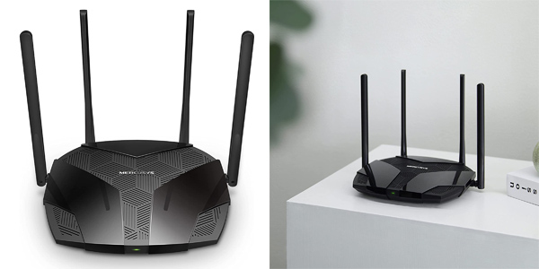Router Wi-Fi 6 de Doble Banda AX3000 Mercusys MR80X barato en Amazon