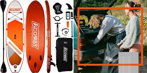 Set Tabla para paddle surf ACOWAY convertible en Kayak