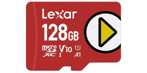Tarjeta microSDXC Lexar Play de 128 GB