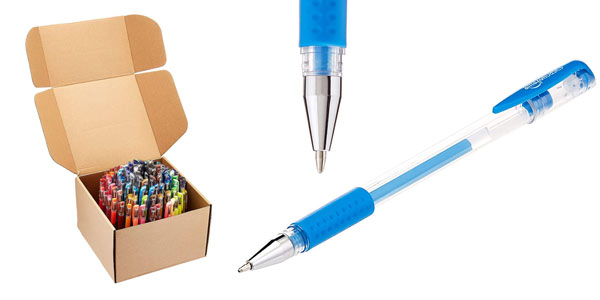 Bolígrafos Gel Amazon Basics oferta