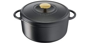 Cacerola alta Tefal Heritage de hierro fundido de 2,2 L y 19 cm barata en Amazon