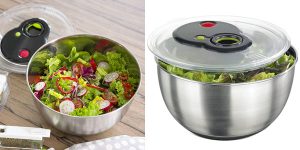 Centrifugadora de lechuga Emsa 513441 Turboline de 4.5L barata en Amazon