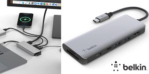 Chollo Adaptador Belkin Connect USB-C multipuerto 7 en 1