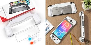 Chollo Funda protectora Mooroer para Switch OLED