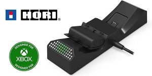 Chollo Base de carga doble Hori con batería recargable para mandos de Xbox
