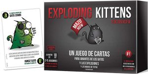 Chollo Juego de cartas Exploding Kittens NSFW
