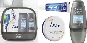 Chollo Mini neceser de viaje Dove Men + Care para hombre